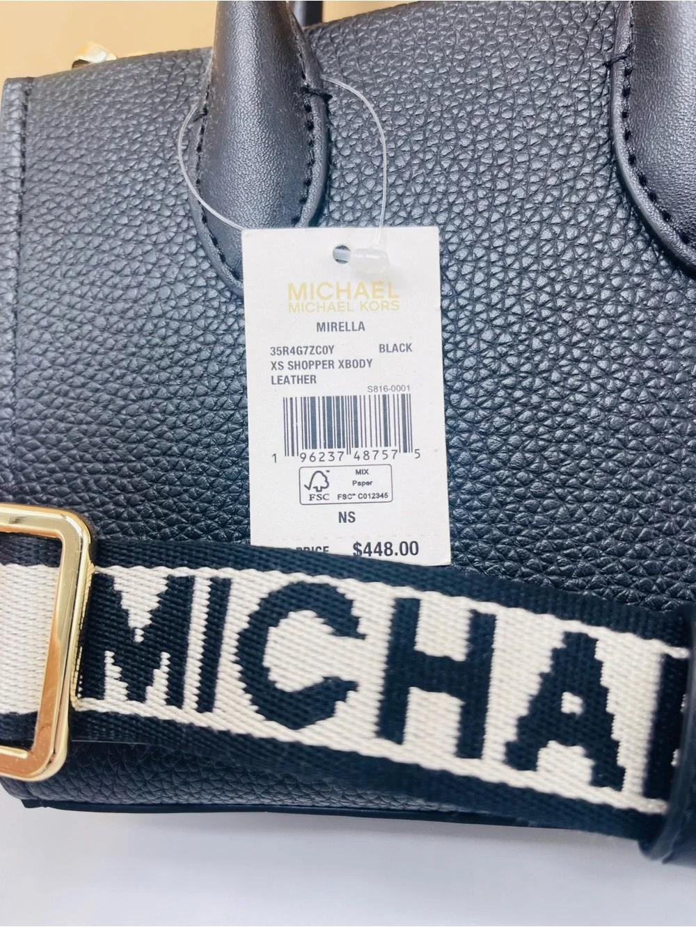 MICHAEL KORS Mirella Extra-Small XS Shopper XBody Crossbody Bag NWT
